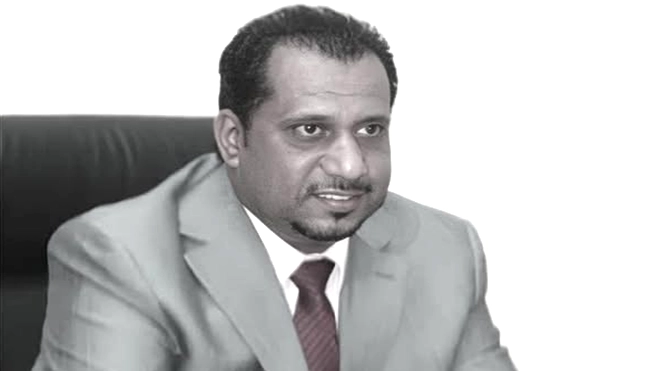​البحسني يعزي في وفاة د. محمد سالم بن جمعان